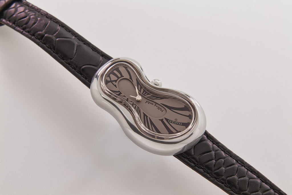 Exaequo Classic Melting SS Fume Dial Watch EX0001.0007 Image 2