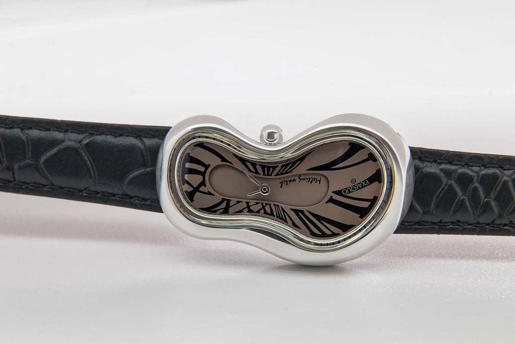 Exaequo Classic Melting SS Fume Dial Watch EX0001.0007 Image 3