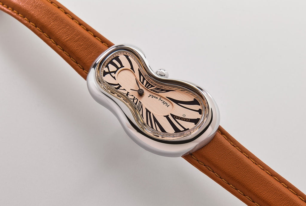 Exaequo Classic Melting SS Rose Gold Dial Watch EX0001.0010 Image 2