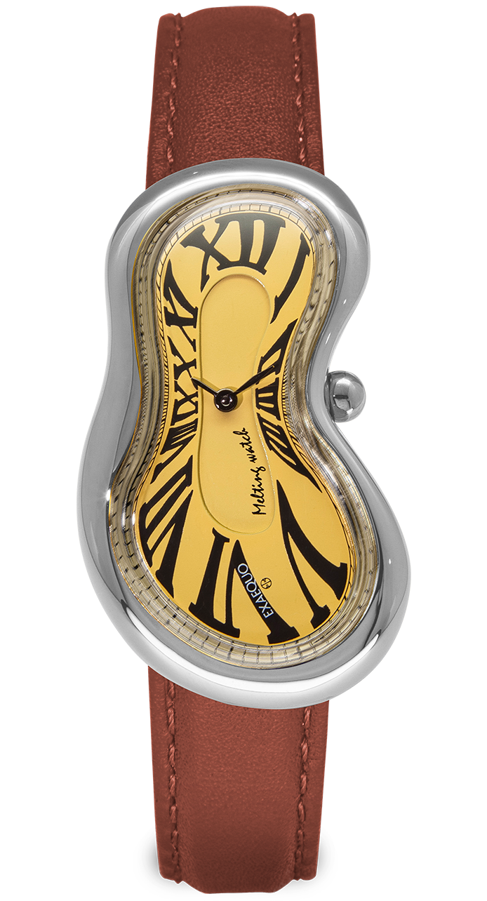 Exaequo Classic Melting Watch SS Gold Dial Watch EX0001.0003 Image 1