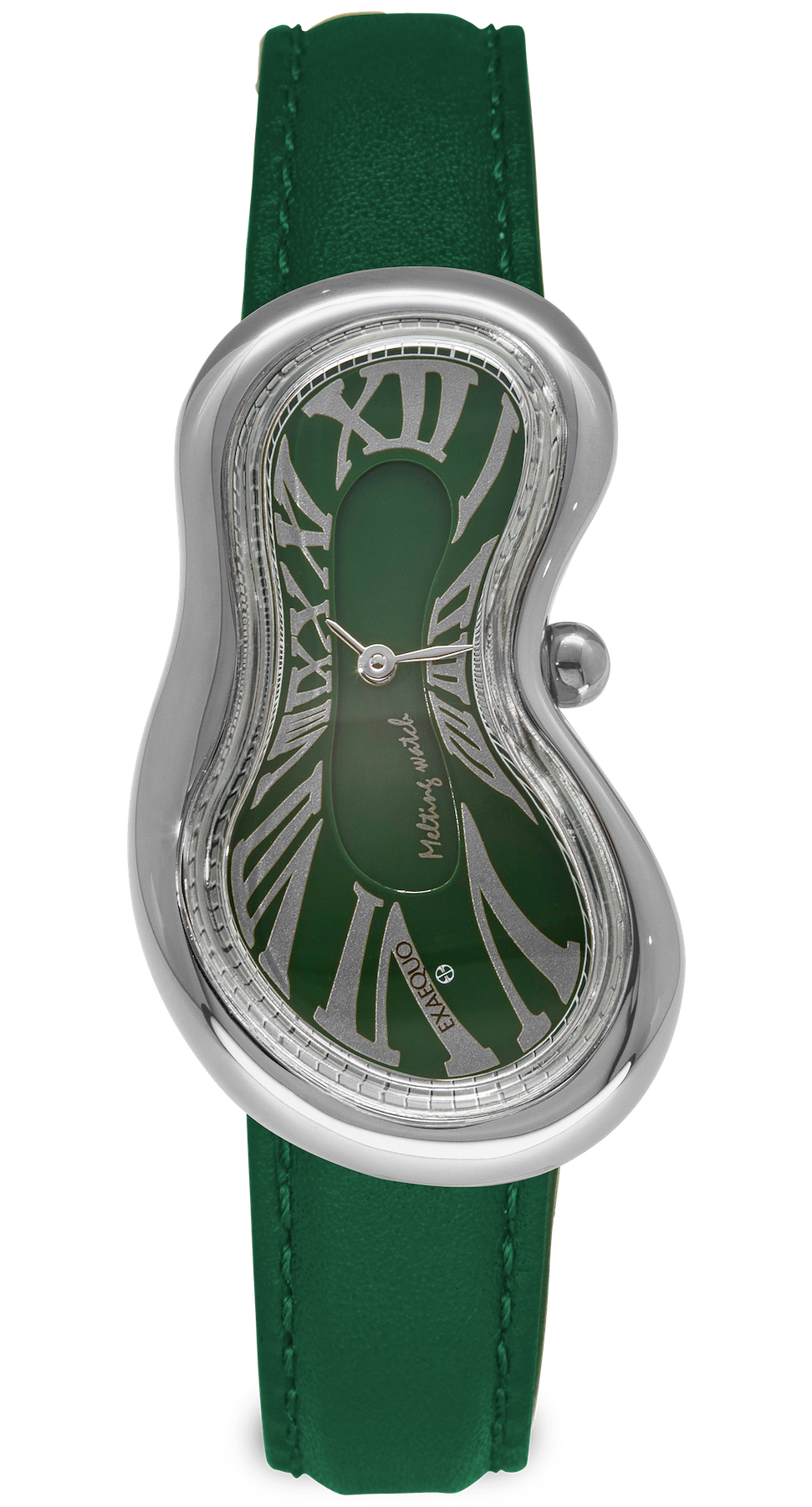Exaequo Classic Melting Watch SS Green Dial Watch EX0001.0005 Image 1