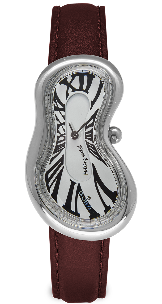 Exaequo Classic Melting Watch SS White Dial Watch EX0001.0002 Image 1