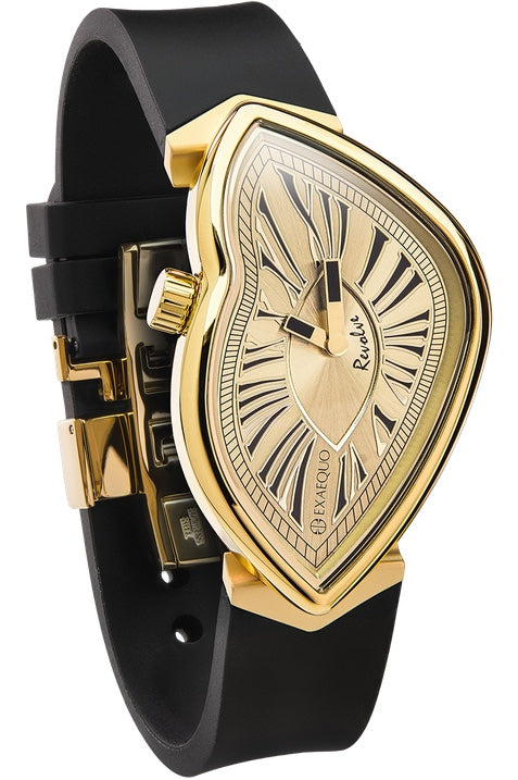 Exaequo Revolve Melting IP Yellow Gold Yellow Gold Dial Watch EX0032.0003 Image 2