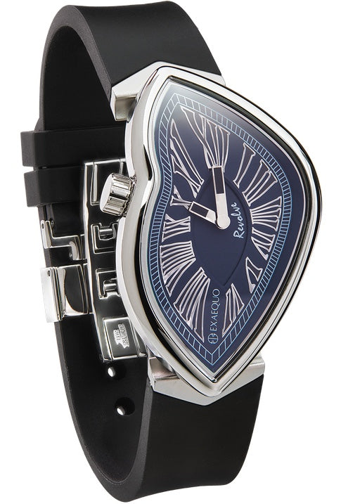 Exaequo Revolve Melting SS Blue Dial Watch EX0031.0004 Image 2