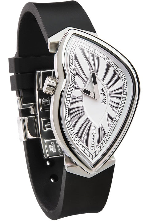 Exaequo Revolve Melting SS White Dial Watch EX0031.0002 Image 2
