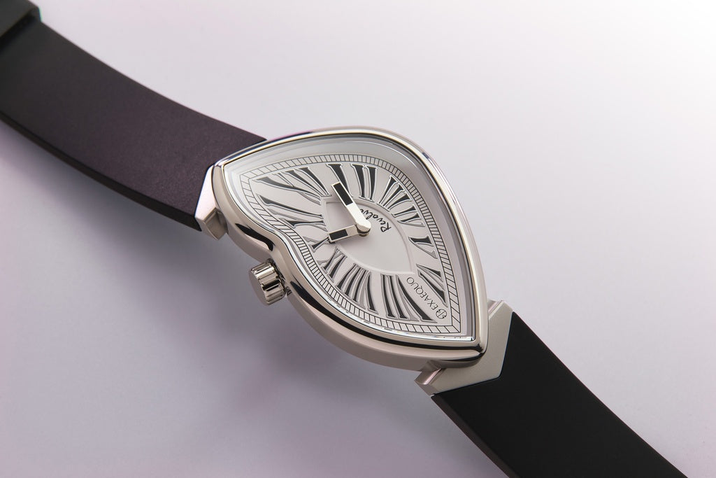 Exaequo Revolve Melting SS White Dial Watch EX0031.0002 Image 3