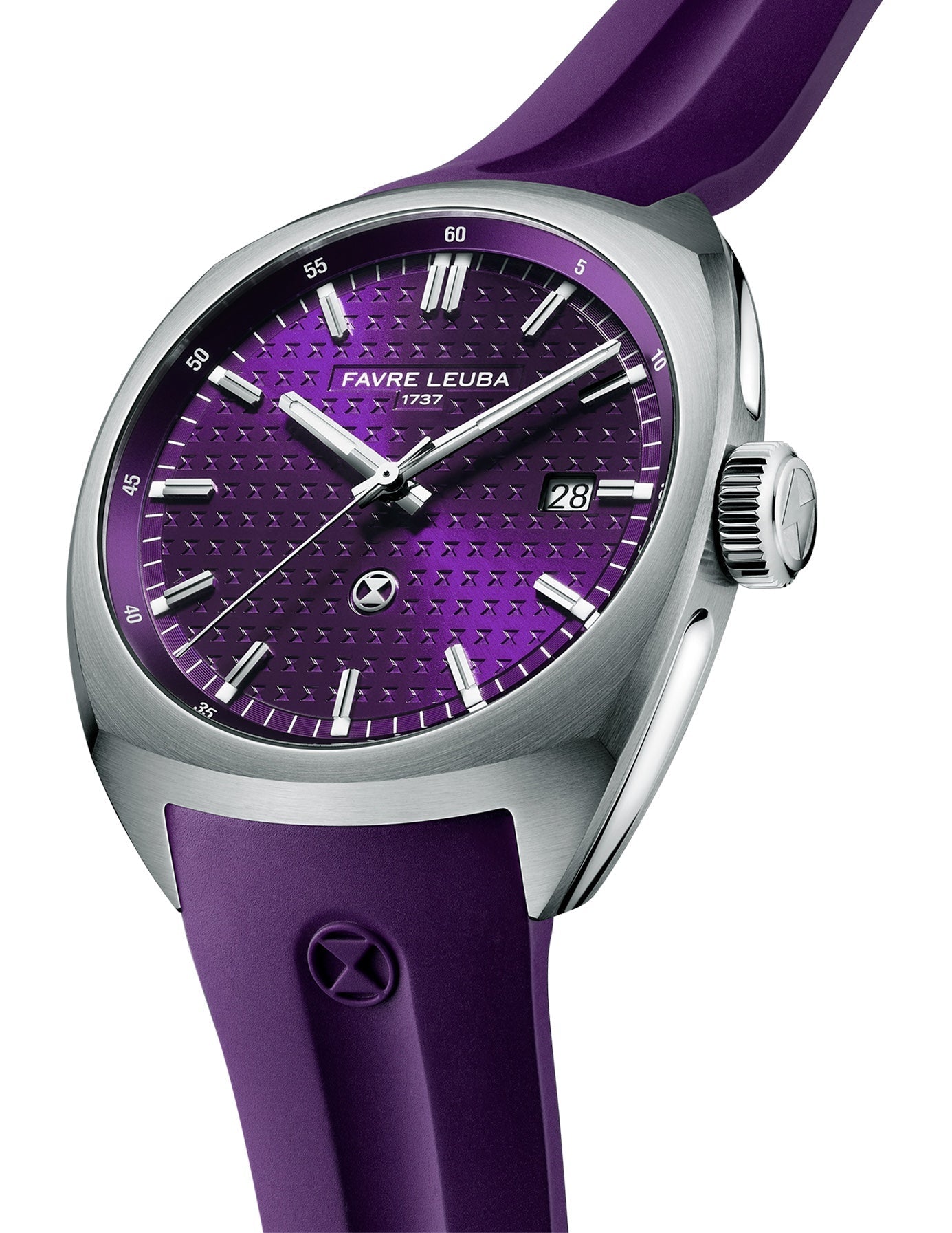 Favre Leuba Chief Date Royal Purple Watch 00.20102.102.07.307 Image 4