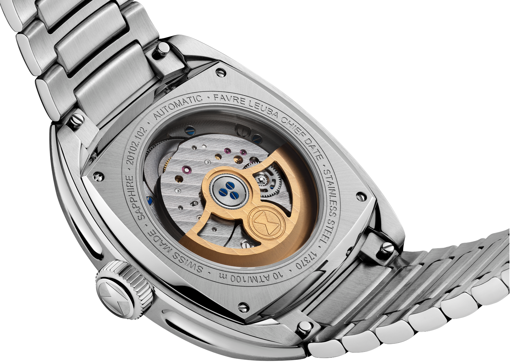 Favre Leuba Chief Date Watch 00.20102.102.02.200 Image 4