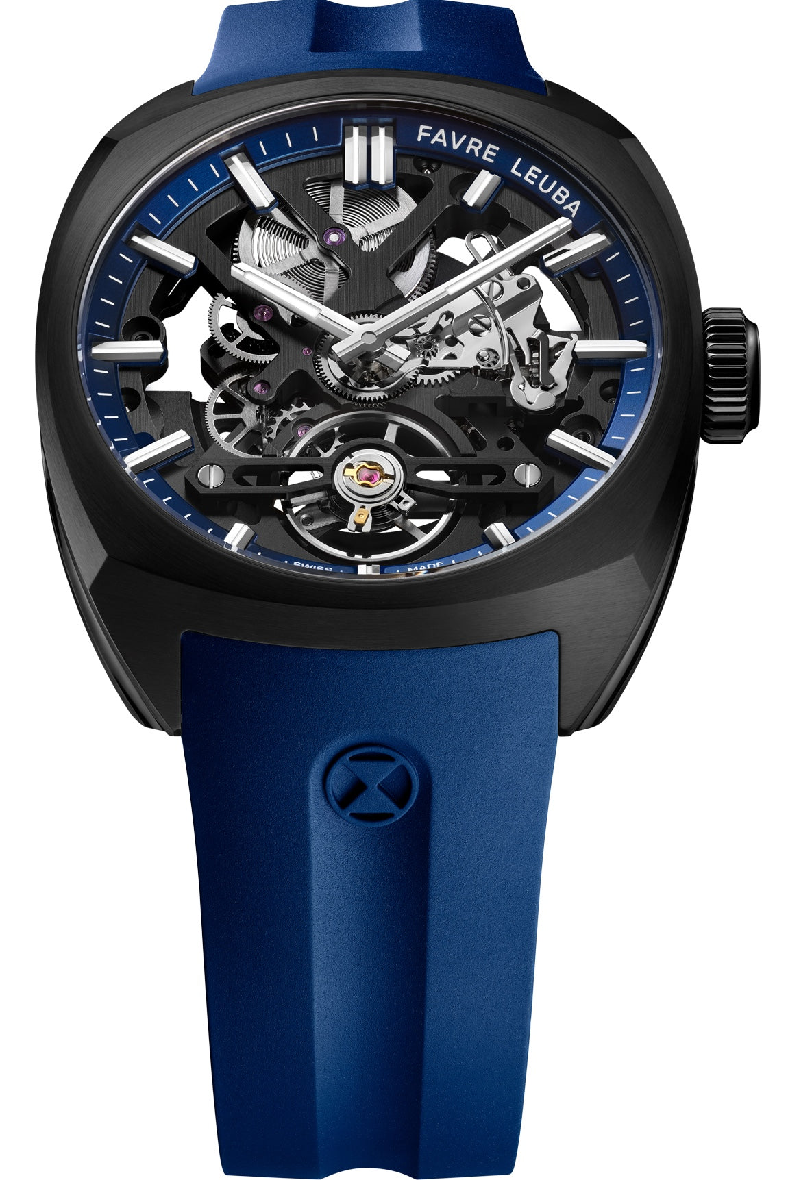 Favre Leuba Chief Skeleton Black DLC Watch 00.20106.105.02.302 Image 3