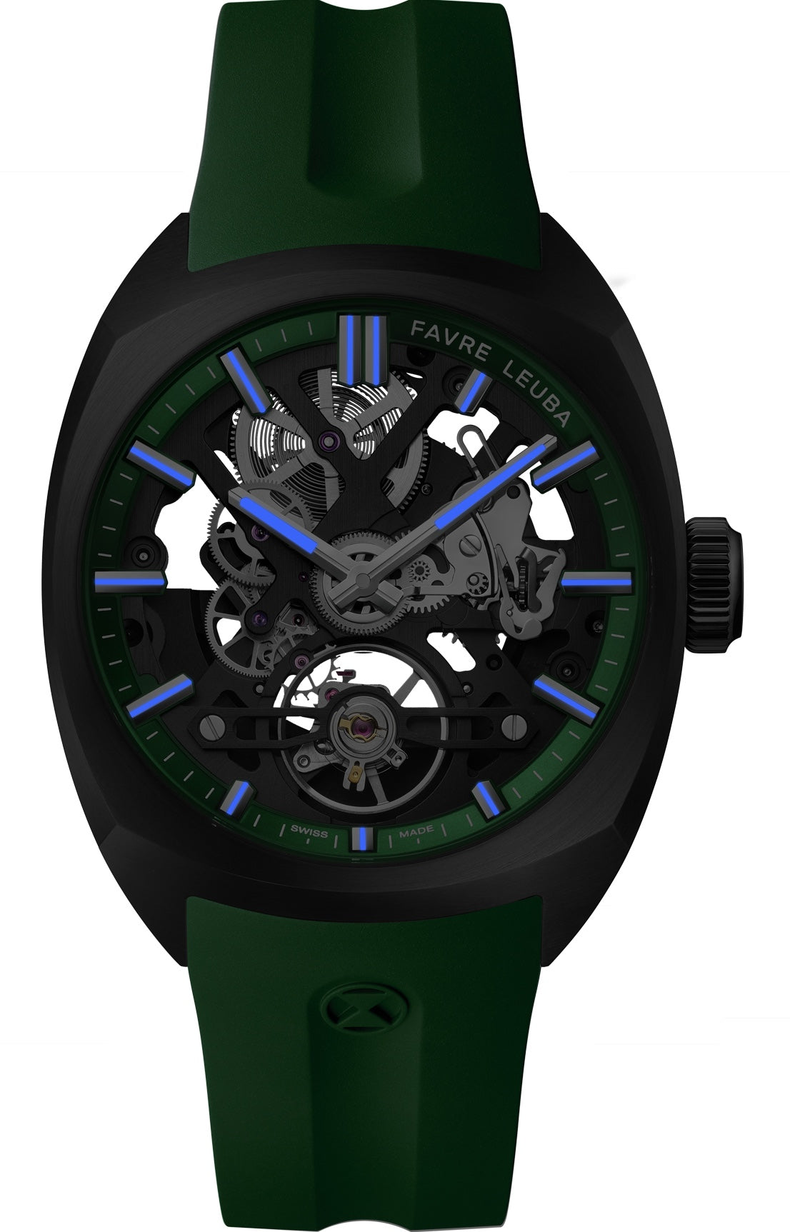 Favre Leuba Chief Skeleton Black DLC Watch 00.20106.105.03.303 Image 2