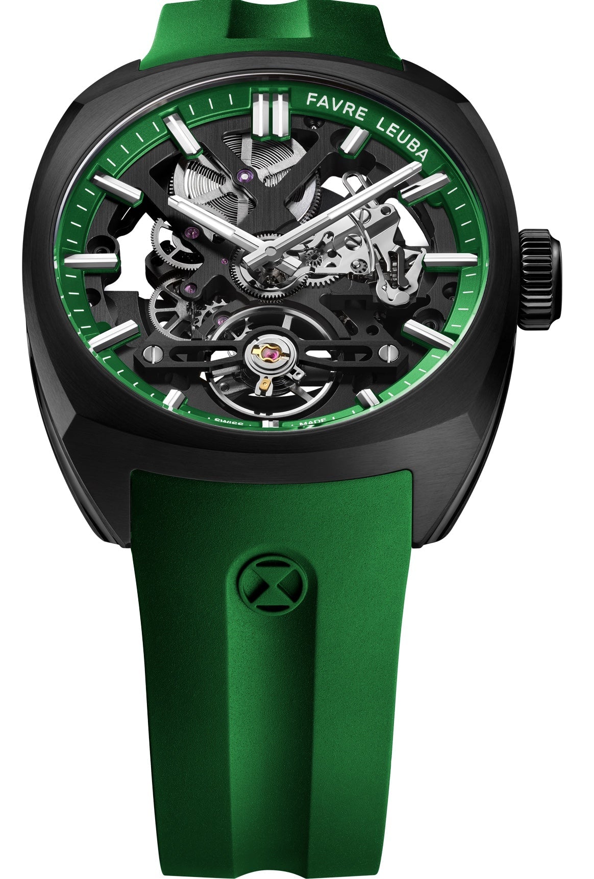 Favre Leuba Chief Skeleton Black DLC Watch 00.20106.105.03.303 Image 3