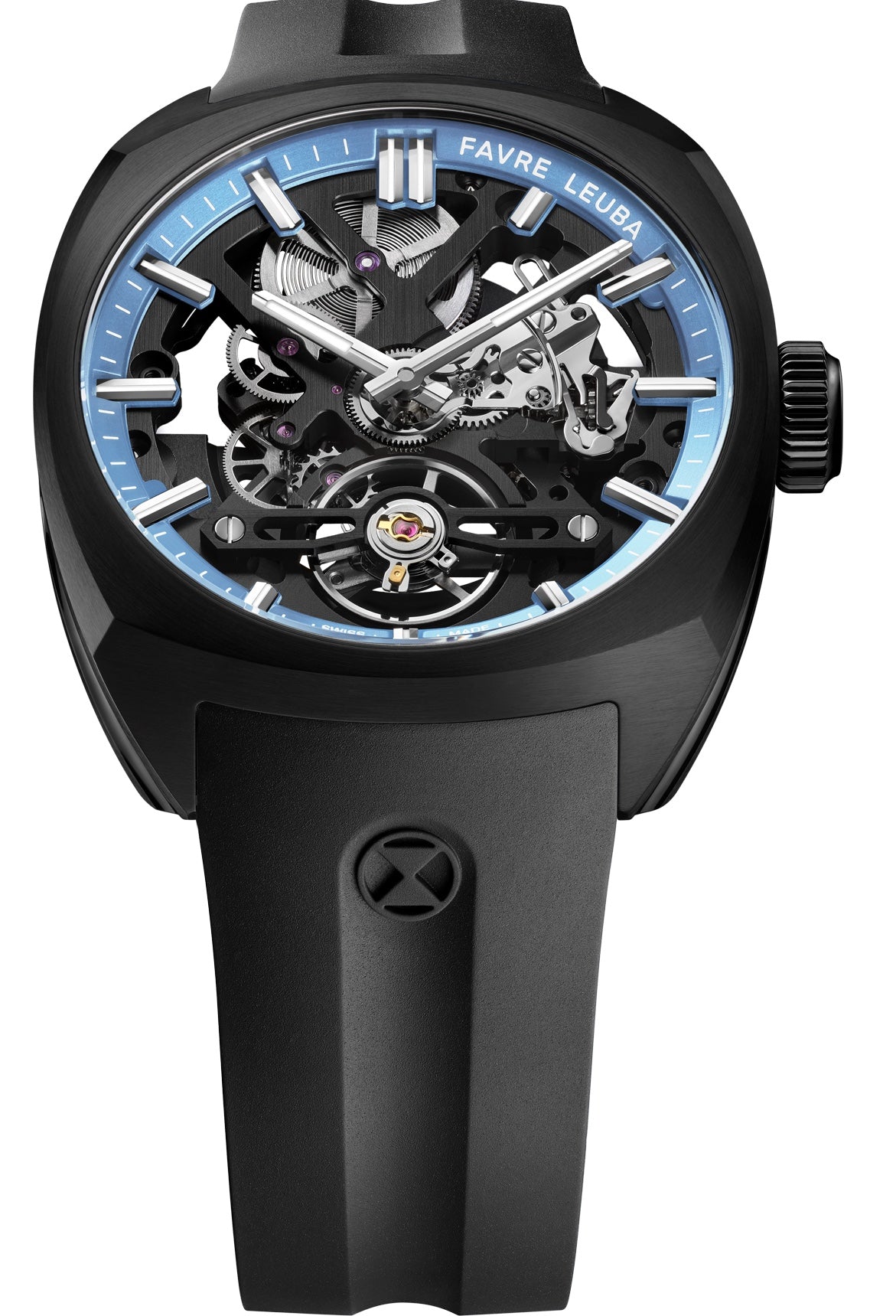 Favre Leuba Chief Skeleton Black DLC Watch 00.20106.105.04.301 Image 3