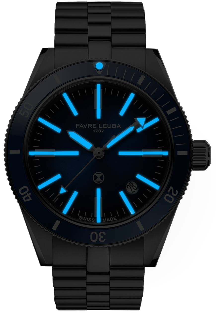 Favre Leuba Deep Blue Renaissance Watch 00.20308.101.02.200 Image 6