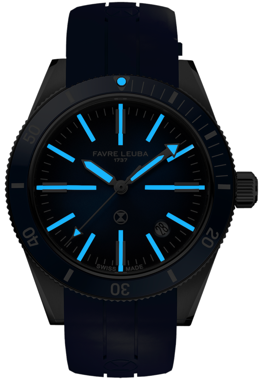 Favre Leuba Deep Blue Renaissance Watch 00.20308.101.02.302 Image 4