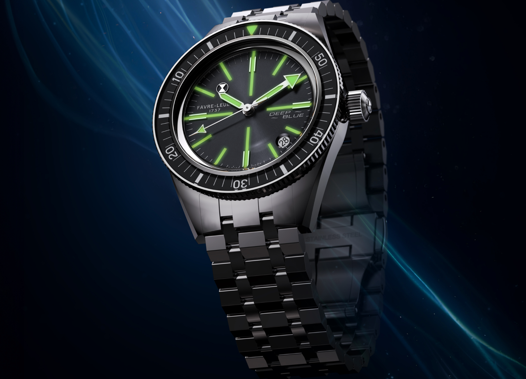 Favre Leuba Deep Blue Revival Watch 00.20307.100.06.200 Image 6