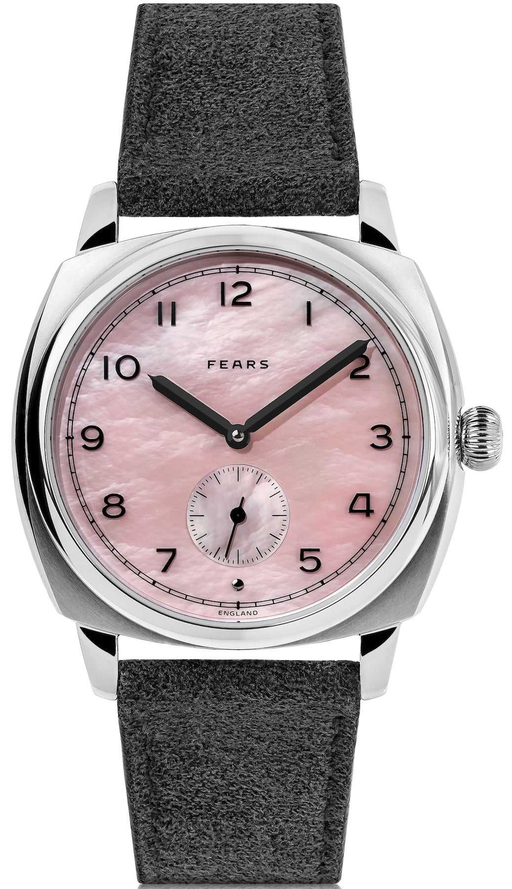 Fears Brunswick 38 Orchid Alcantara Watch BS23800B.117.000 Image 1