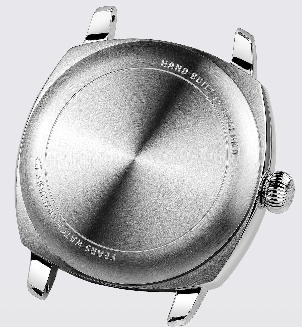 Fears Brunswick 40.5 Jump Hour Coral Lacquer Leather Watch BS240.500A.114.047 Image 2