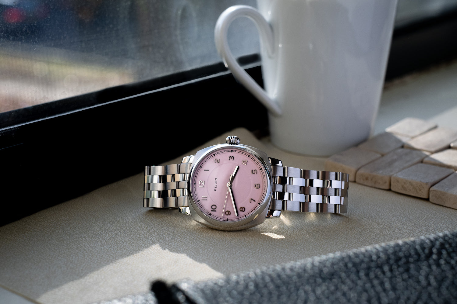Fears Brunswick 40 Pink Bracelet Watch BS24000A.035.125 Image 2
