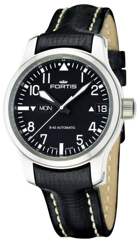 Fortis B-42 Flieger Big Date Steel D 655.10.91 L Image 1