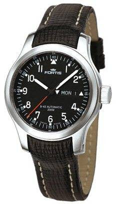 Fortis B-42 Pilot Professional Day Date D 645.10.11 L 01 Image 1