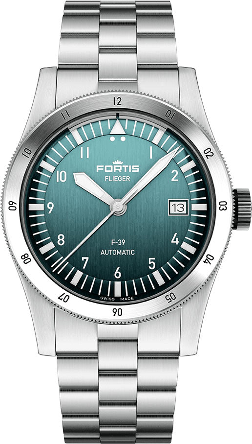 Fortis Flieger F-39 Automatic Petrol Watch F4220019 Image 1