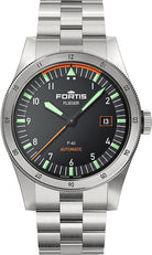 Fortis Flieger F-41 Automatic On Block Bracelet Watch F4220008 Image 1