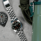 Fortis Flieger F-41 Automatic On Block Bracelet Watch F4220008 Image 8