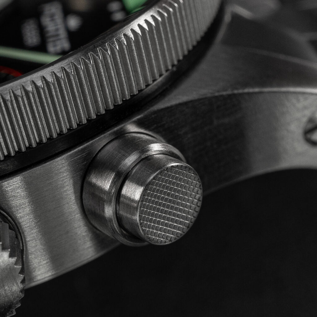 Fortis Flieger F-43 Bicompax On Aviator Strap Watch F4240005 Image 3