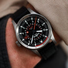 Fortis Flieger F-43 Triple-GMT Black Watch F4260001 Image 2