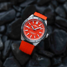 Fortis Marinemaster M-40 Amber Orange Watch F8120024 Image 4