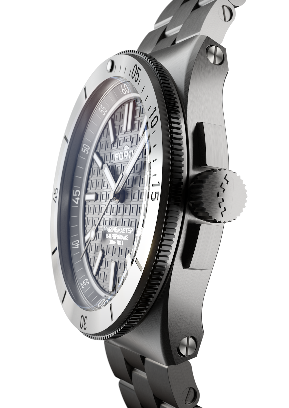 Fortis Marinemaster M-40 Rockstone Gray Watch F8120006 Image 5