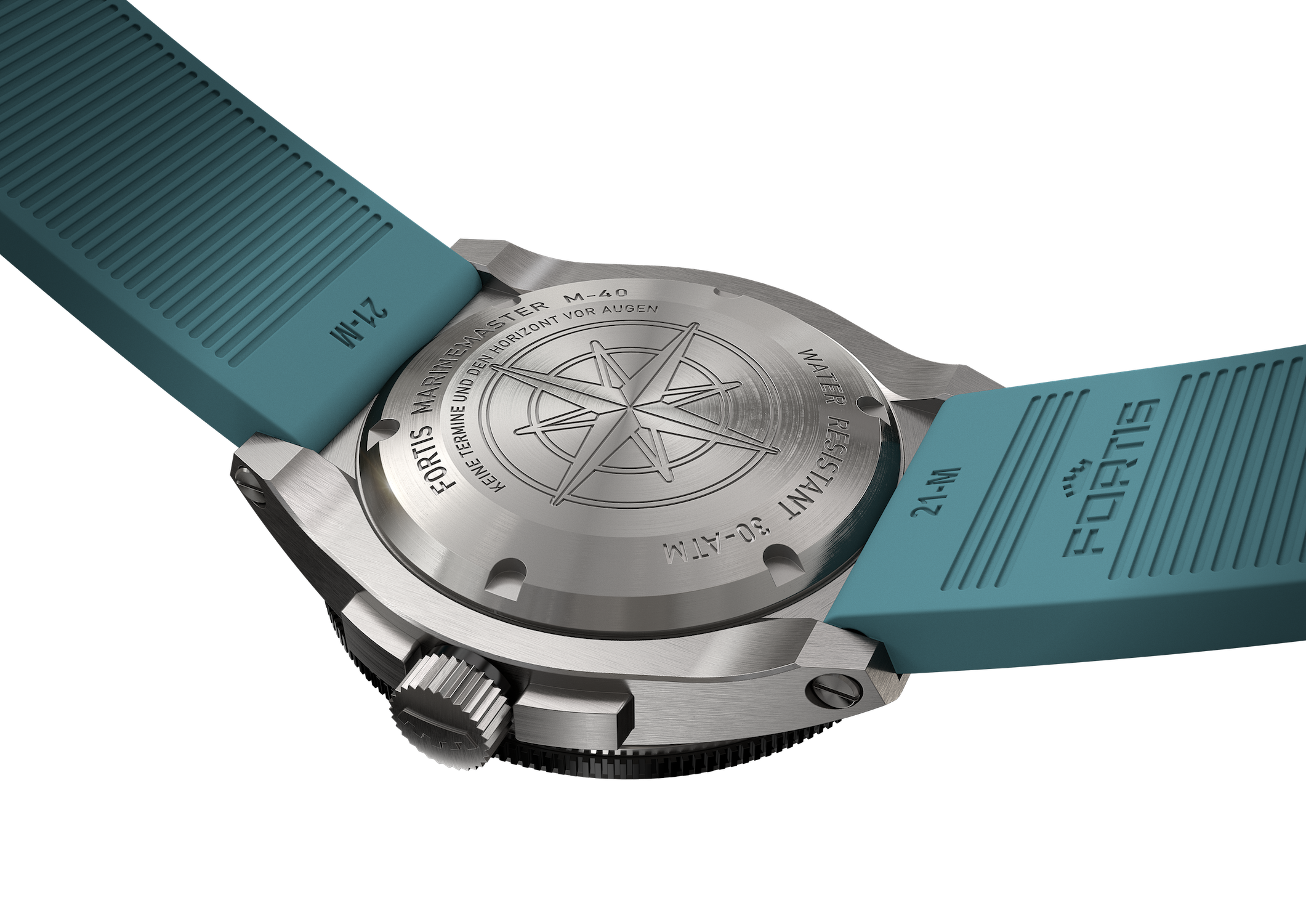 Fortis Marinemaster M-40 Serenity Blue Watch F8120003 Image 3