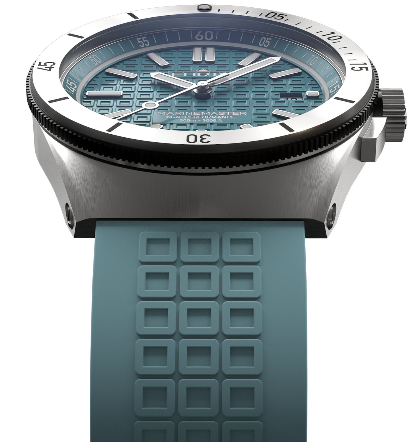 Fortis Marinemaster M-40 Serenity Blue Watch F8120003 Image 6