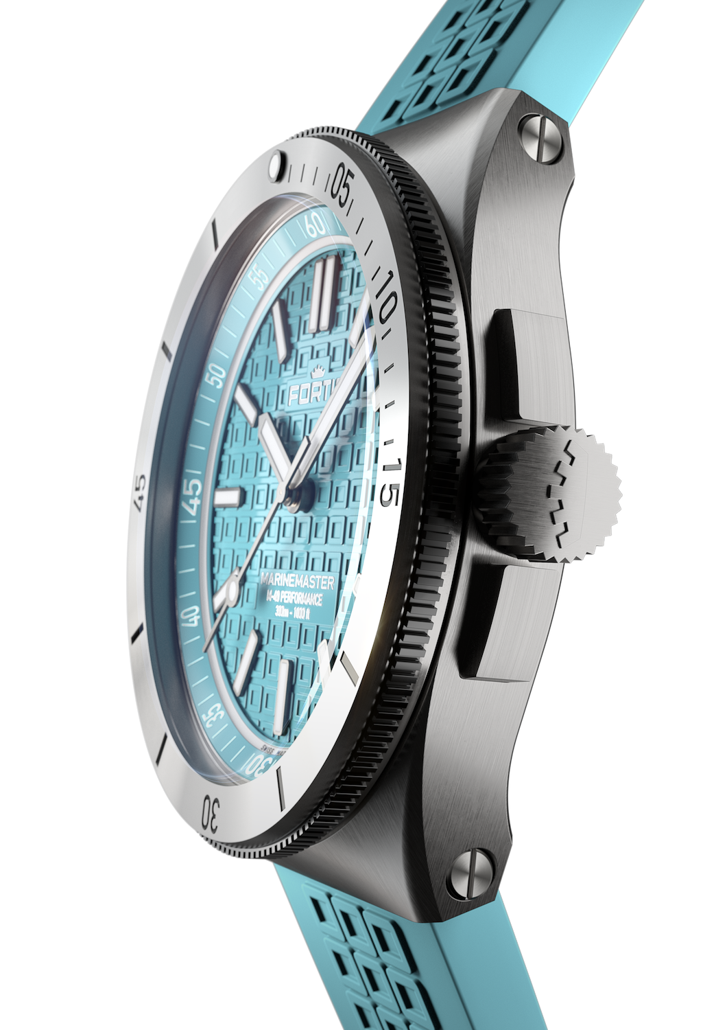 Fortis Marinemaster M-40 Serenity Blue Watch F8120003 Image 7