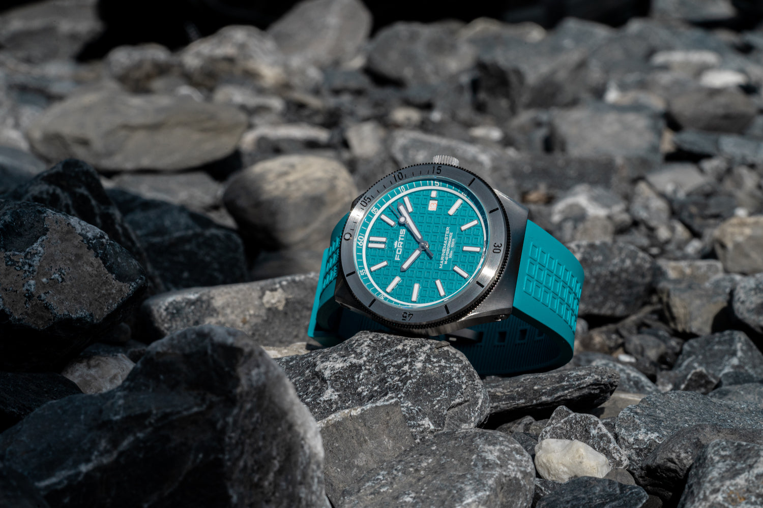 Fortis Marinemaster M-40 Serenity Blue Watch F8120003 Image 9