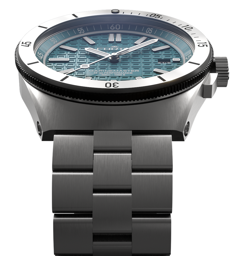 Fortis Marinemaster M-40 Serenity Blue Watch F8120004 Image 6