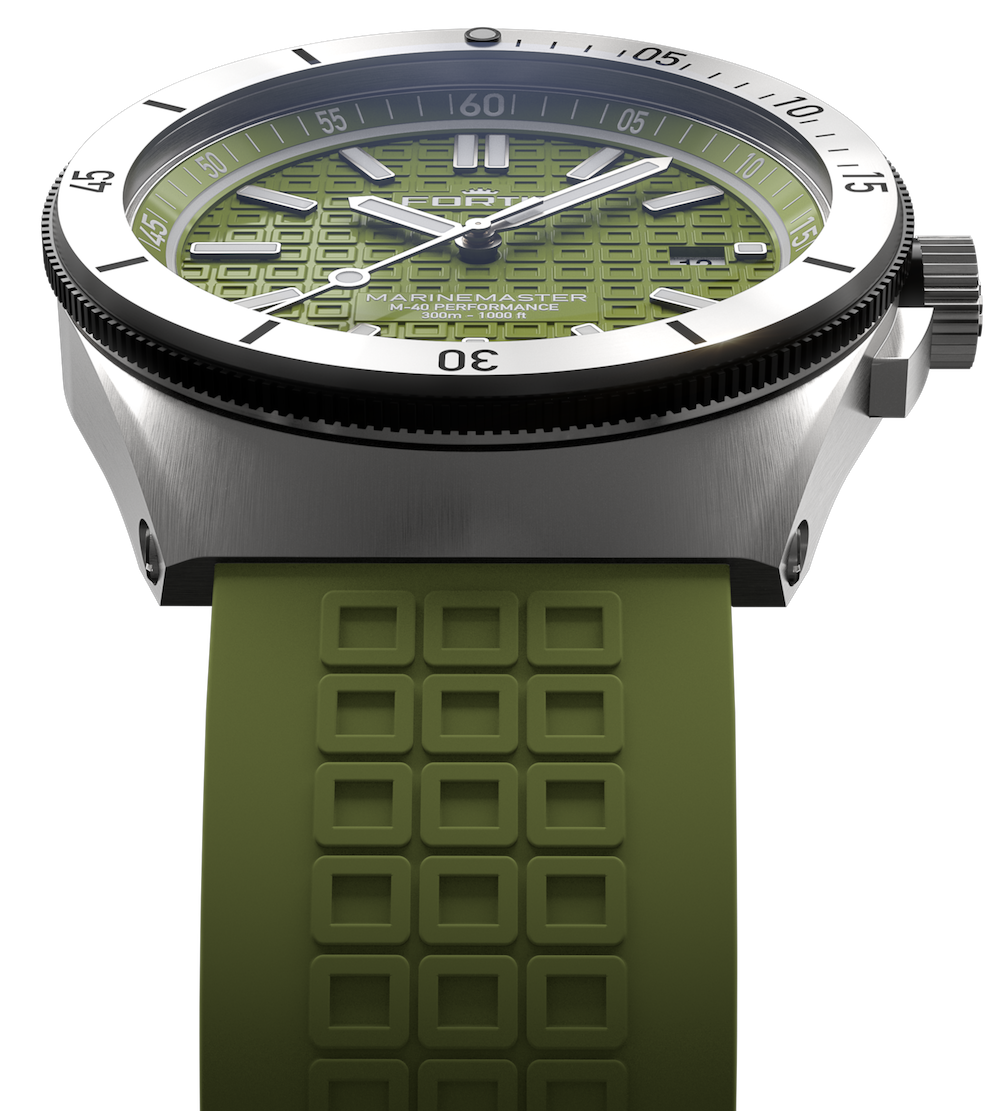 Fortis Marinemaster M-40 Woodpecker Green Watch F8120007 Image 6