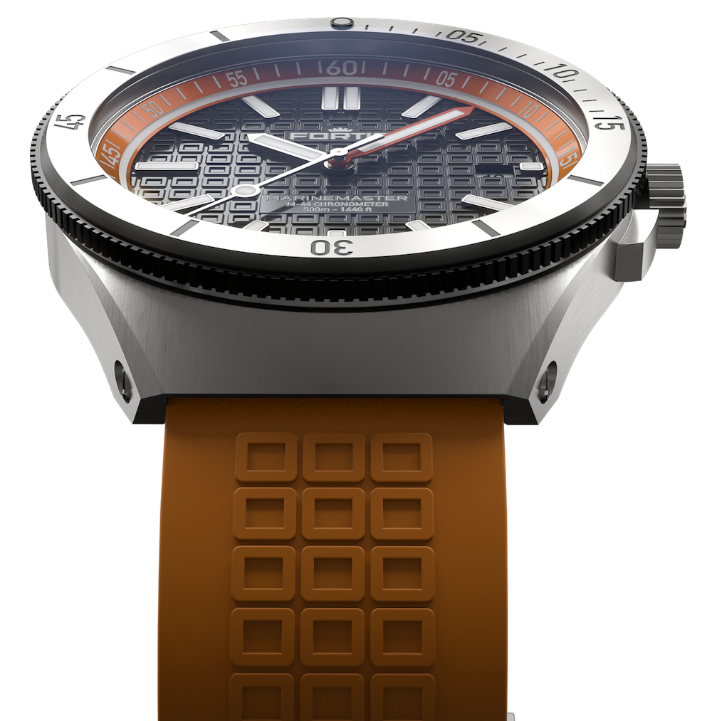 Fortis Marinemaster M-44 Amber Orange Watch F8120013 Image 6