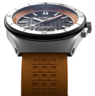 Fortis Marinemaster M-44 Amber Orange Watch F8120013 Image 6