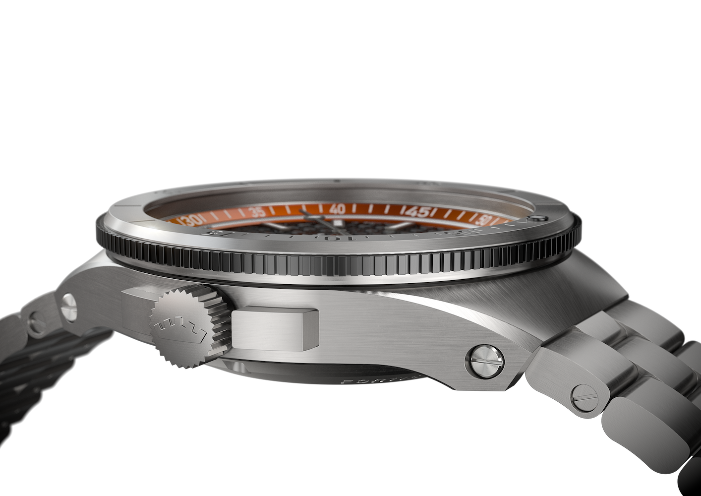 Fortis Marinemaster M-44 Amber Orange Watch F8120014 Image 9