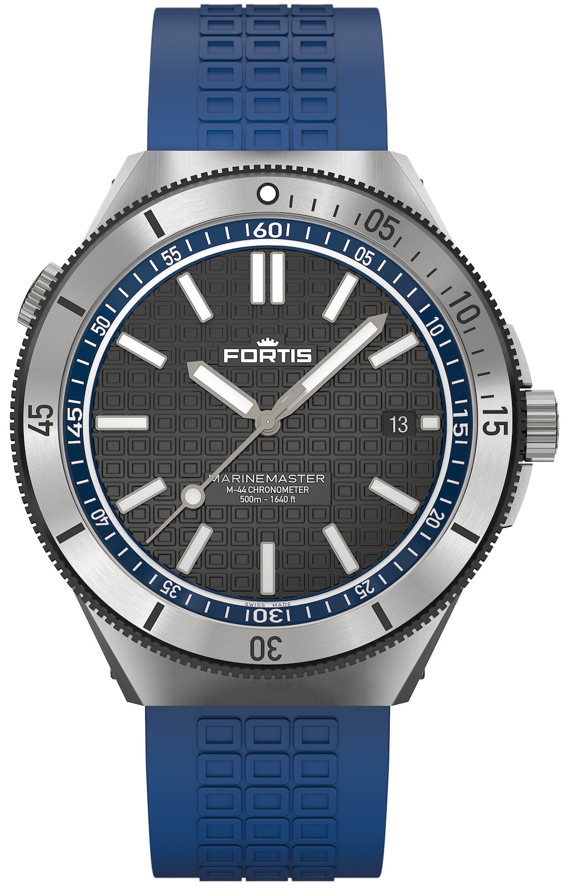 Fortis Marinemaster M 44 Ocean Blue Watch F8120021 Image 1