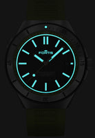 Fortis Marinemaster M 44 Woodpecker Green Watch F8120019 Image 2