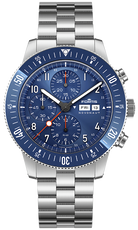 Fortis Novonaut N-42 Cobalt Blue Edition Bracelet Watch F2040012 Image 1