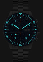 Fortis Novonaut N-42 Cobalt Blue Edition Bracelet Watch F2040012 Image 2
