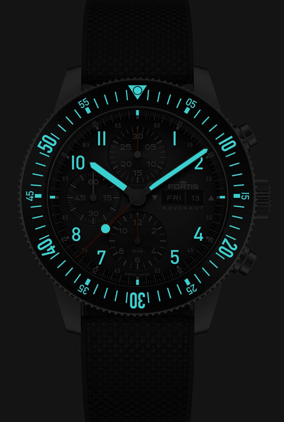 Fortis Novonaut N-42 Legacy Edition Watch F2040009 Image 5