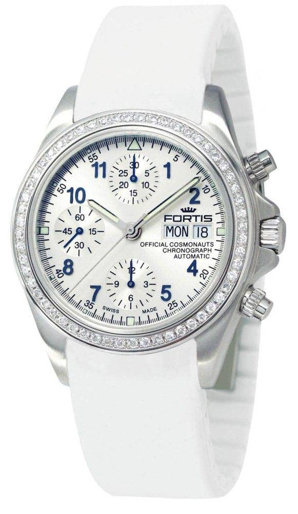 Fortis Official Cosmonauts Chronograph Diamond D 630.14.92 SI 02 Image 1