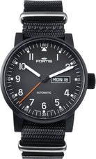 Fortis Spacematic Black Pilot Professional Day Date D 623.18.71 N Image 1