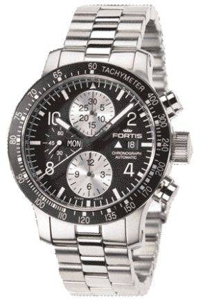 Fortis Stratoliner Chronograph Black D 665.10.11 M Image 1