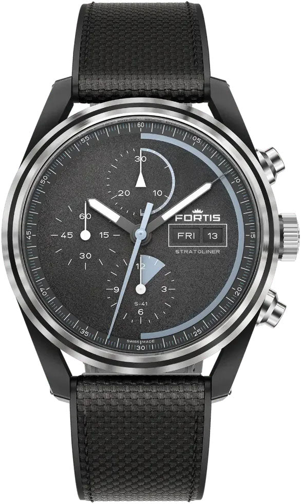 Fortis Stratoliner S-41 Gravity Black Watch F2340018 Image 1