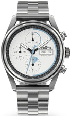 Fortis Stratoliner White Dust Bracelet Watch F2340006 Image 1